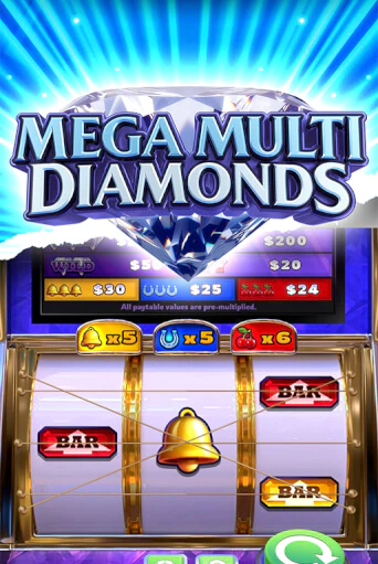 Mega Multi Diamonds играть демо | Слотозал без регистрации